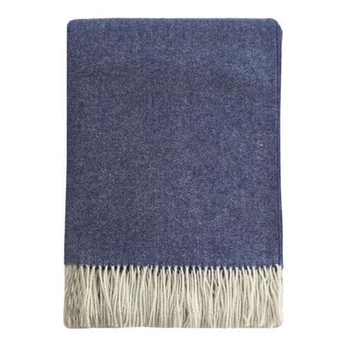 Baya Bambina Cashmere & Merino Throw Aegean 140x200cm